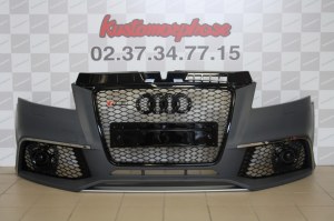 Pare choc av Audi A3 Type RS3 avec calandre noir 08-2012