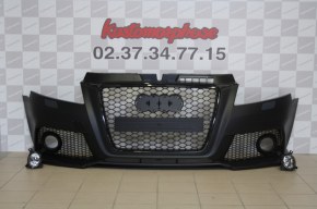 Pare choc avant Audi A3 look RS3 calandre noir 08-2012