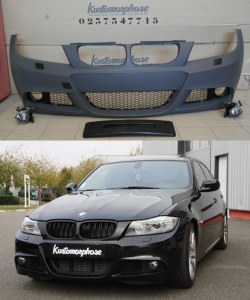 Pare-choc avant BMW E90 E91 Pack M 2008 à 2011 LCI