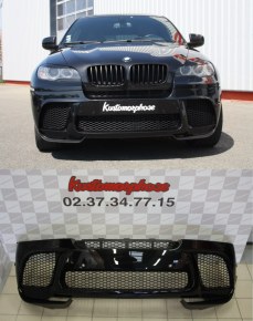 Pare choc avant BMW X6 BMW Aero Performance avec emplacement camera 