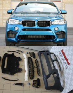 Pare choc avant BMW X6 F16 pack M