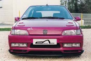 Pare choc avant "Evolis" Aquiss'Auto Peugeot 106 phase 1