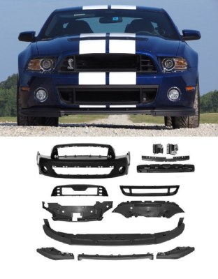 Pare choc avant Ford Mustang 2010-2014 look shelby GT500 
