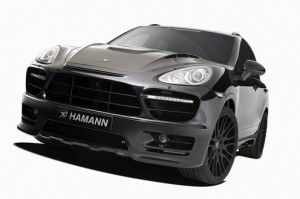 PARE-CHOC AVANT LOOK HAMANN POUR PORSCHE CAYENNE 958 2010-2014