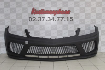 Pare choc avant Look Black series AMG Mercedes Classe C W204 Berline 07-14 