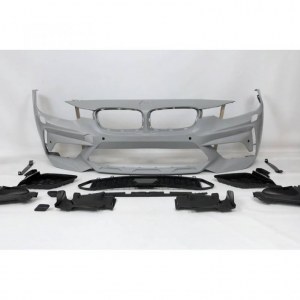 pare choc avant look M2 compétition bmw serie 3 F30 F31 2011 à 2015 avec ACC