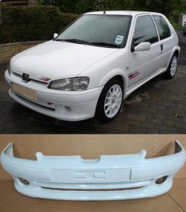 Pare choc avant Peugeot 106 S16 phase 2