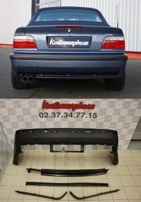 Pare-chocs arrière BMW E36 look m3