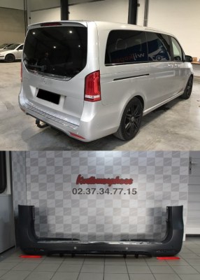 Pare-chocs arrière Mercedes Classe V Vito W447 AMG Line
