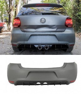 Pare chocs arrière pour VW Polo 6R look R20 2009-2017