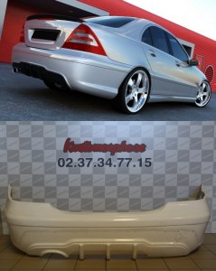PARE CHOCS ARRIERE W203 LOOK C63 AMG