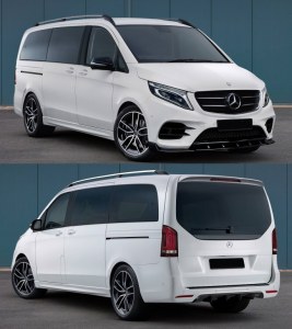 Kit carrosserie pour Mercedes Classe V Vito W447 ST Line (2014/2019) châssis long