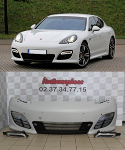 Pare-chocs avant pour Porsche 970 Panamera (2010-2013) Turbo GTS Design