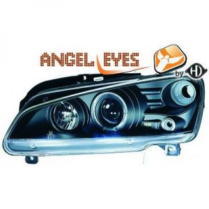 Phare Angel eyes noir Peugeot 106 phase 2 