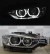 Feux Phares avants angel eyes LED pour BMW Série 3 F30 F31