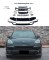 Kit de rajout de pare choc avant et arrière Sport pour Porsche Cayenne 958.1 2010-2014
