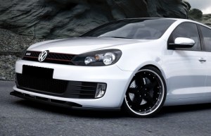 LAME DE PARE-CHOCS AVANT VW GOLF VI GTI GTD