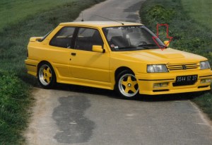 Prise d'air de capot "Squale" pour Peugeot 309