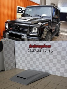 PRISE D'AIR CAPOT BRABUS LOOK POUR MERCEDES CLASSE G W463