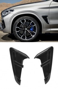 prise d'aire latérale noir brillant BMW X3 G01