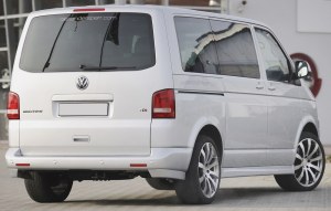 Rajout coin de pare choc arrière RIEG VW T5 de 2009 a 2015