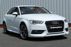 Rajout de pare choc avant Audi A3 8V RS Design