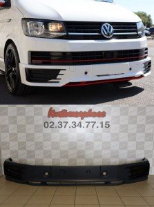 Rajout de pare choc avant look Sportline VW T6 de 2015 a 2019
