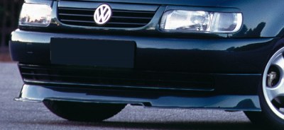 Rajout lame DTM look pour Polo 6N petit pare choc 