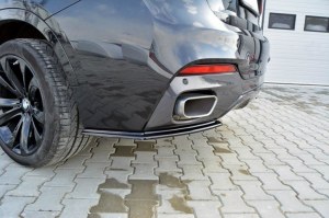 Splitters de pare choc arrière pour BMW X6 F16 PACK M