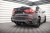 Diffuseur de pare choc arrière pour BMW X6 F16 PACK M