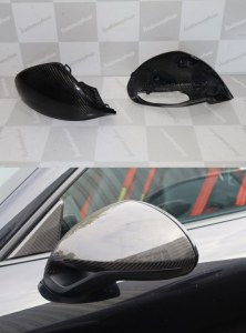 Coque de rétroviseur carbone pour retro sport design Porsche 
