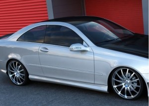 BAS DE CAISSE MERCEDES CLK LOOK AMG