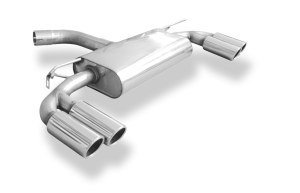Silencieux arrière audi A3 8V sortie transversale droite/gauche - 2x80 