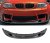 Lame avant carbone BMW E82 1M style 3D pour pare choc véritable 1M 