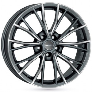 4 Jantes BMW MAK MARK GRIS FACE POLIE