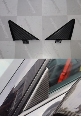 Triangle de fenêtres carbone Porsche 2012 à 2019
