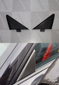 Triangle de fenêtres carbone Porsche 2012 à 2019