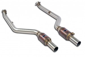 Tube avant Droit - Gauche avec Catalyseur métallique Supersprint pour BMW E92 M3