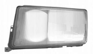 Vitre de phare gauche Mercedes 190 W201